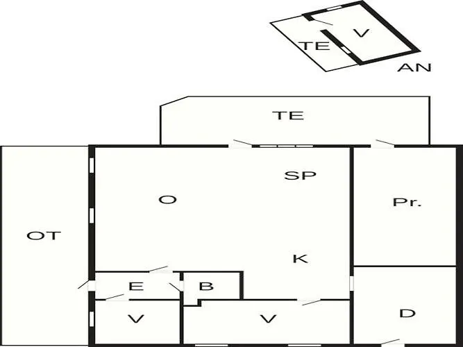 別荘 5 Person In Thyholm-by Traum